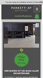 Mobile Screenshot of parkett.at